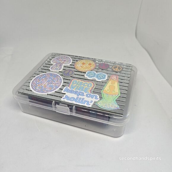 Disco Playing Cards In Custom Mirror Case. - Picture 4 of 4